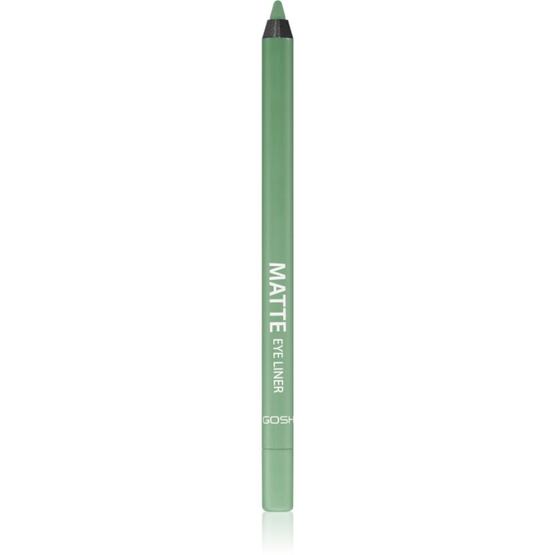 Gosh Matte eyeliner khol cu efect matifiant culoare 011 Alligator 1.2 g