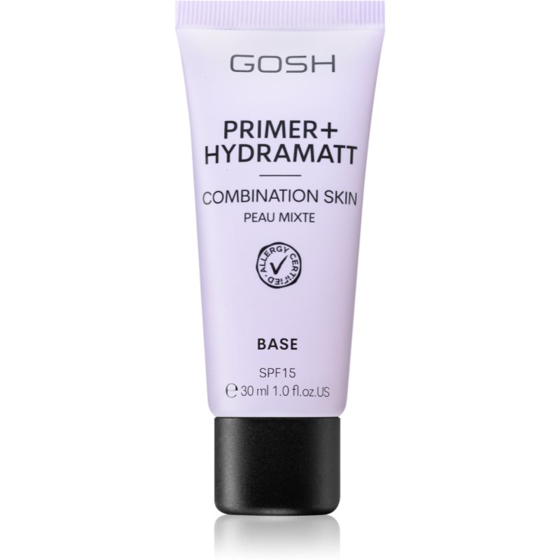 Gosh Primer Plus + fond de ten lichid cu efect matifiant cu efect de hidratare 30 ml