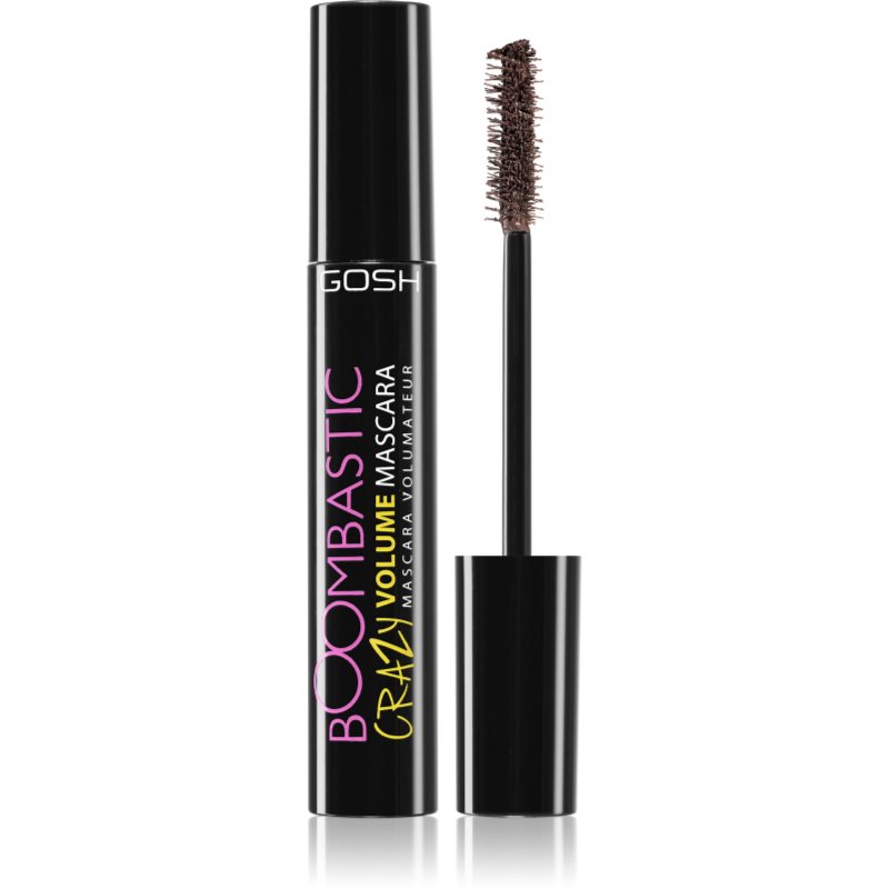 Gosh Boombastic mascara pentru volum si curbare culoare 005 Chocolate Brown 13 ml