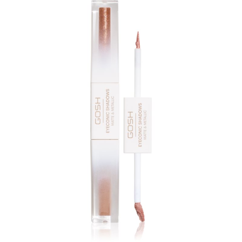 Gosh Eyeconic Shadows lichid fard ochi 2 in 1 culoare 004 Classy 1.5 ml