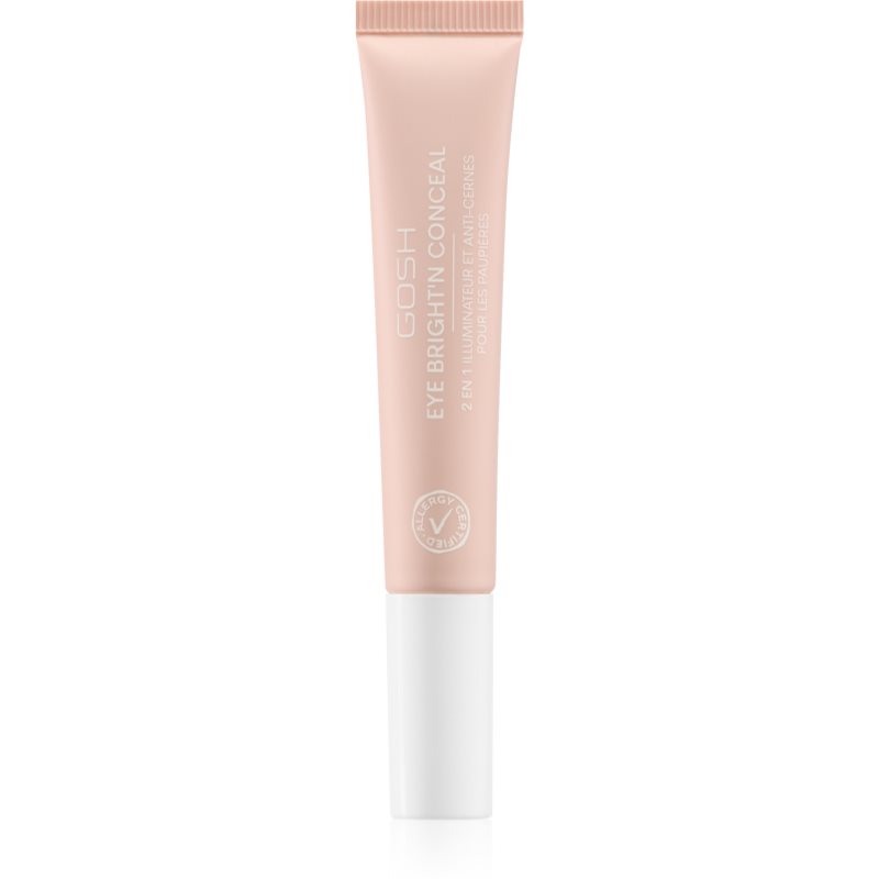 Gosh Bright\'n Conceal corector iluminator impotriva pungilor de sub ochi culoare 002 Soft Pink 12 ml