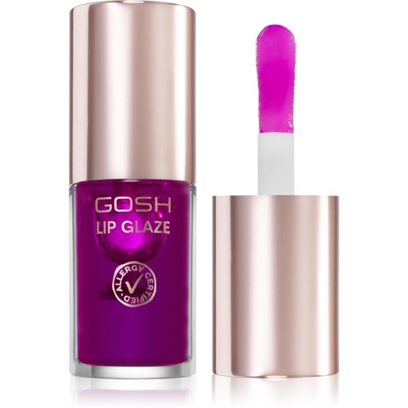 Gosh Lip Glaze lip gloss culoare 002 Wild Berry 5,5 ml