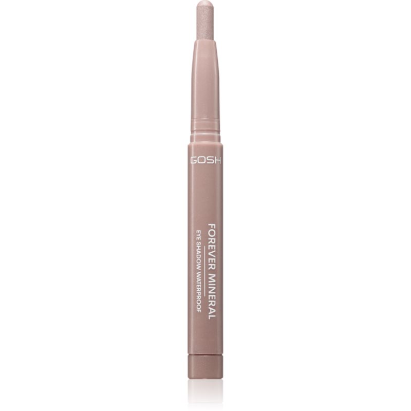 Gosh Forever Mineral Shimmer umbre de pleoape cu sclipici in creion culoare 007 Silver Rose 1.4 g