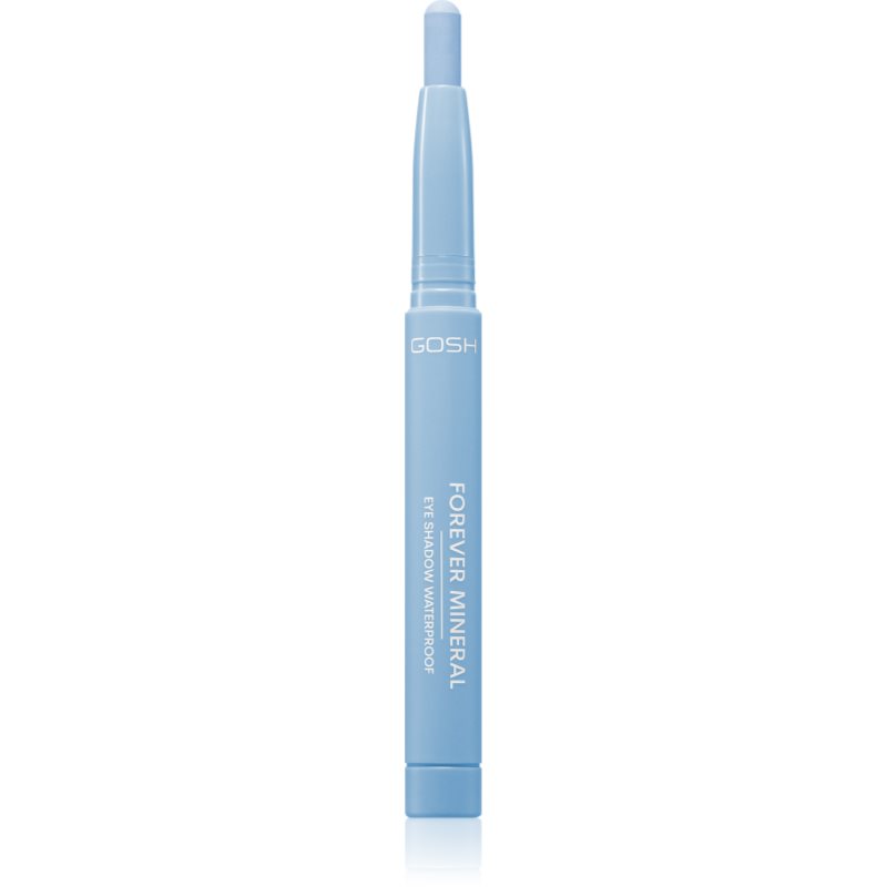 Gosh Forever Mineral Matte creion de ochi lunga durata culoare 020 Matt Blue 1.4 g