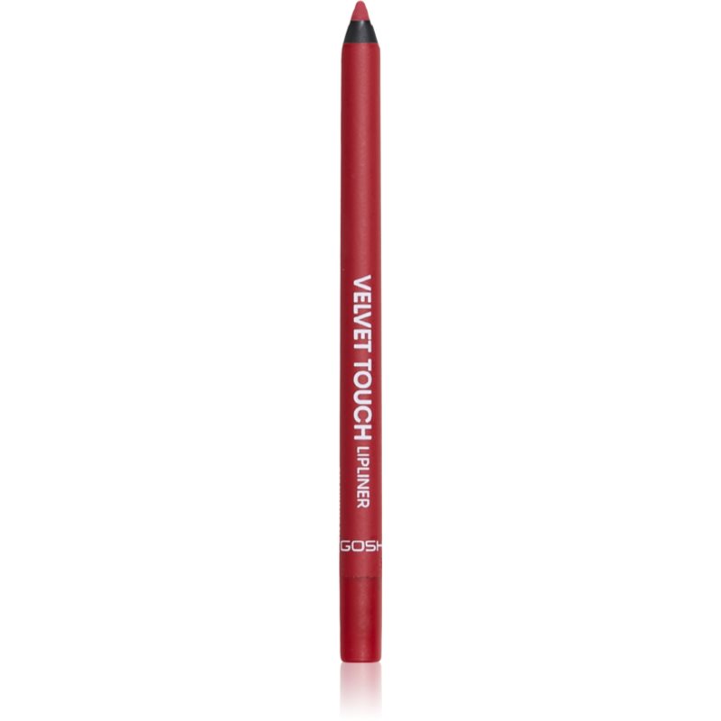 Gosh Velvet Touch creion contur pentru buze, waterproof culoare 015 Cherry 1.2 g