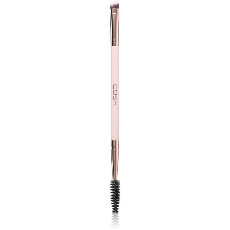GOSH COPENHAGEN Brow &amp; Eye Liner pensulă pentru gene și sprâncene 1 buc