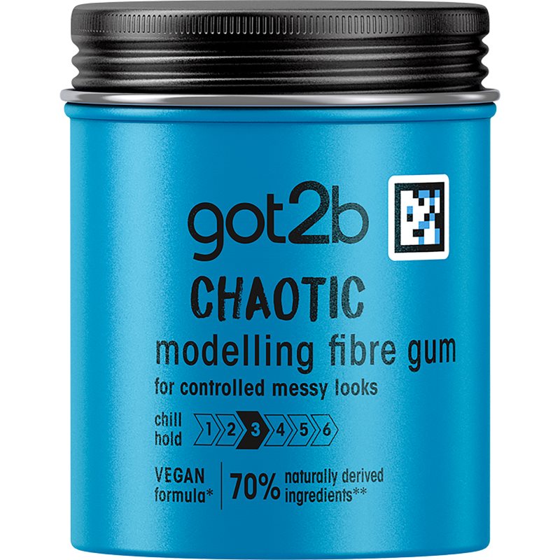 got2b Chaotic guma modelatoare pentru fixare și formă 100 ml