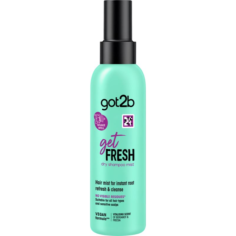 got2b Fresh it Up Extra Care șampon uscat delicat parfum Bergamot & Freesia 150 ml