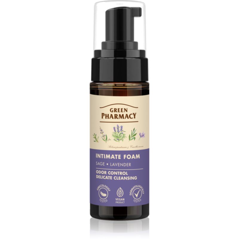 Green Pharmacy Body Care Intimate Foam emulsie pentru igiena intima 150 ml