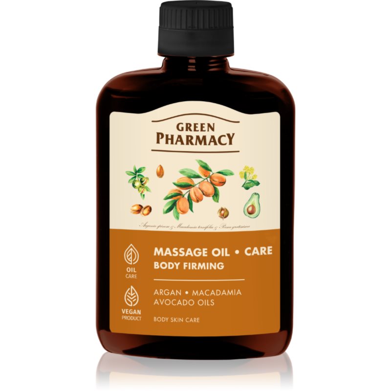 Green Pharmacy Firming Massage Oil ulei de masaj 200 ml