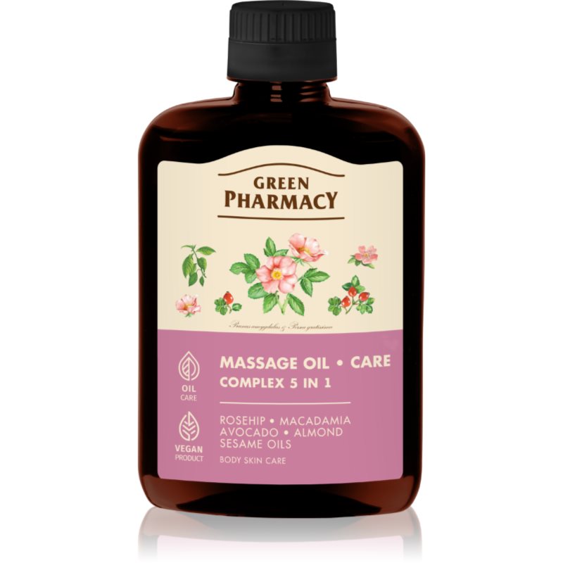 Green Pharmacy Complex 5in1 Massage Oil ulei de masaj 200 ml