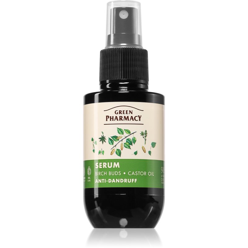 Green Pharmacy Birch Buds & Castrol Oil Care Serum ser anti matreata 100 ml