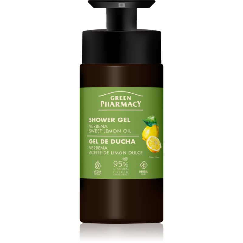 Green Pharmacy Verbena & Sweet Lemon Oil gel de duș 739 ml