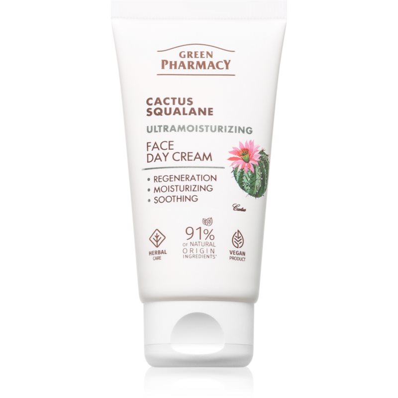 Green Pharmacy Cactus & Squalane Day Face Cream crema de zi hidratanta 50 ml Green Pharmacy Cactus & Squalane Day Face Cream crema de zi hidratanta 50 ml