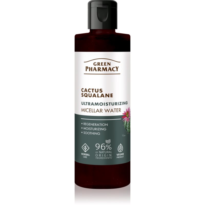 Green Pharmacy Cactus & Squalane Micellar Water apa micelara hidratanta 200 ml