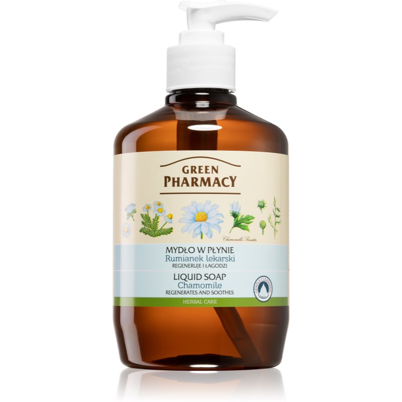 Green Pharmacy Chamomile Hand Soap săpun lichid 460 ml