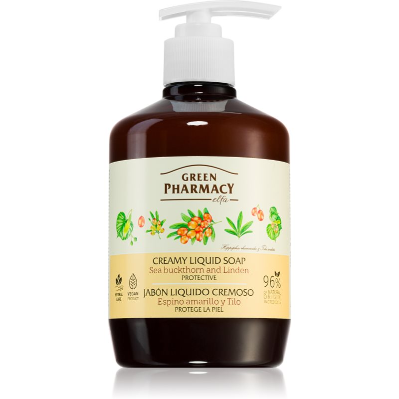 Green Pharmacy Sea Buckthorn Hand Soap săpun lichid 465 ml