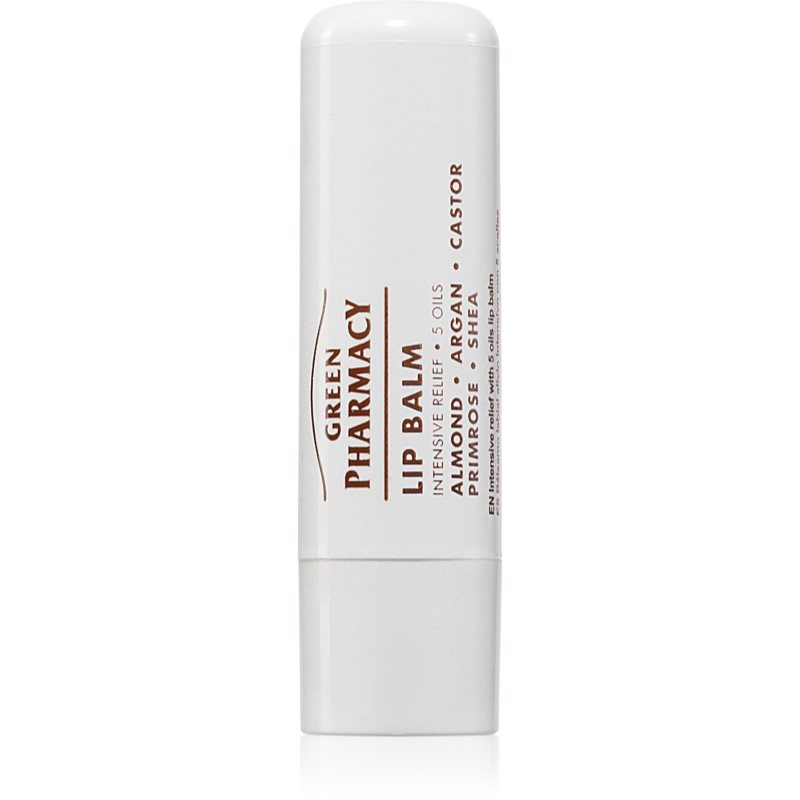 Green Pharmacy Mix of oils Lip Balm balsam de buze ultra-hidratant SPF 10 fara siliconi, parabeni și coloranți 3.6 g