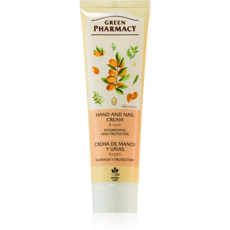 Green Pharmacy Argan Hand Cream crema nutritiva pentru maini si unghii 100 ml