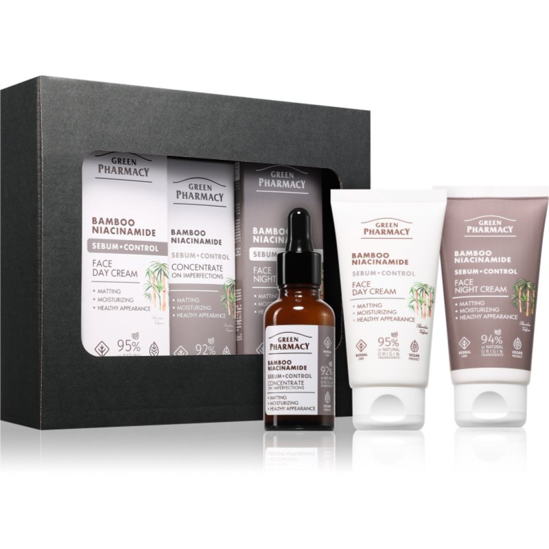 Green Pharmacy Bamboo & Niacinamide Set set cadou pentru o piele perfecta