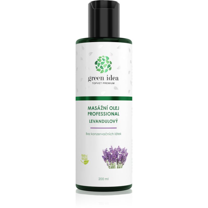 Green Idea Massage oil Lavender ulei de masaj 200 ml