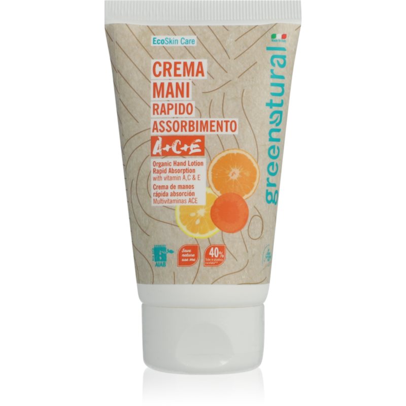 Greenatural Hand Cream Crema revigoranta de maini cu vitamina C 75 ml