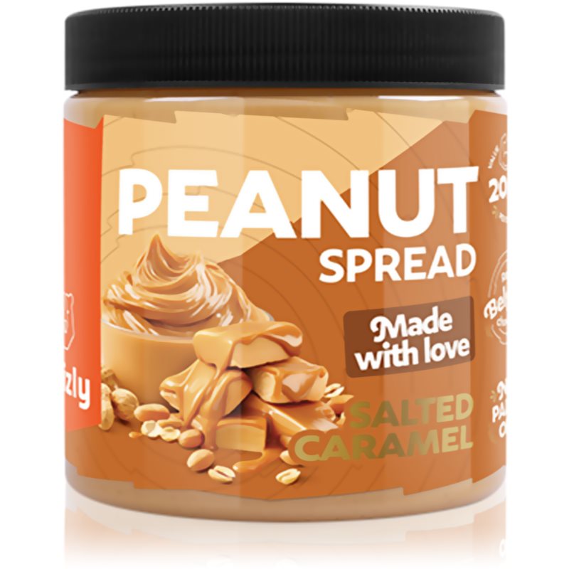 Grizly Peanut Cream Salted Caramel unt de nuci 500 g
