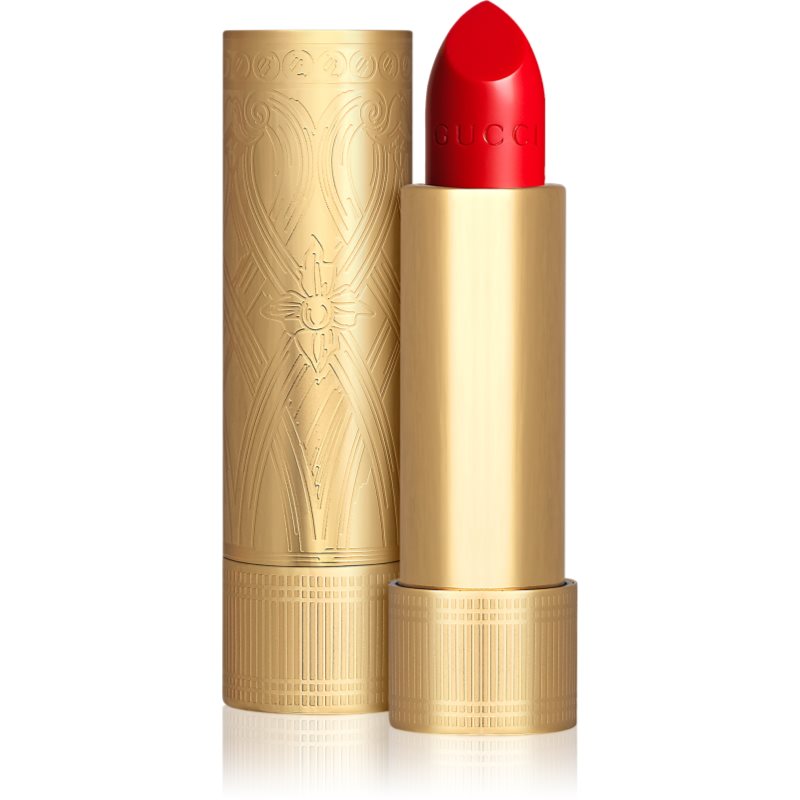 Gucci Gucci Beauty Rouge à Lèvres Satin Lipstick ruj satinat culoare 500 Odalie Red 3.5 g