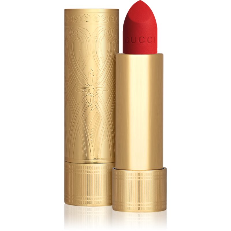 Gucci Gucci Beauty Rouge à Lèvres Matte Lipstick ruj mat culoare 500 Odalie Red 3.5 g