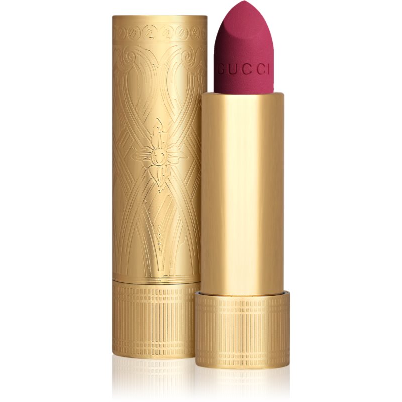 Gucci Gucci Beauty Rouge à Lèvres Matte Lipstick ruj mat culoare 404 Cassie Magneta 3.5 g
