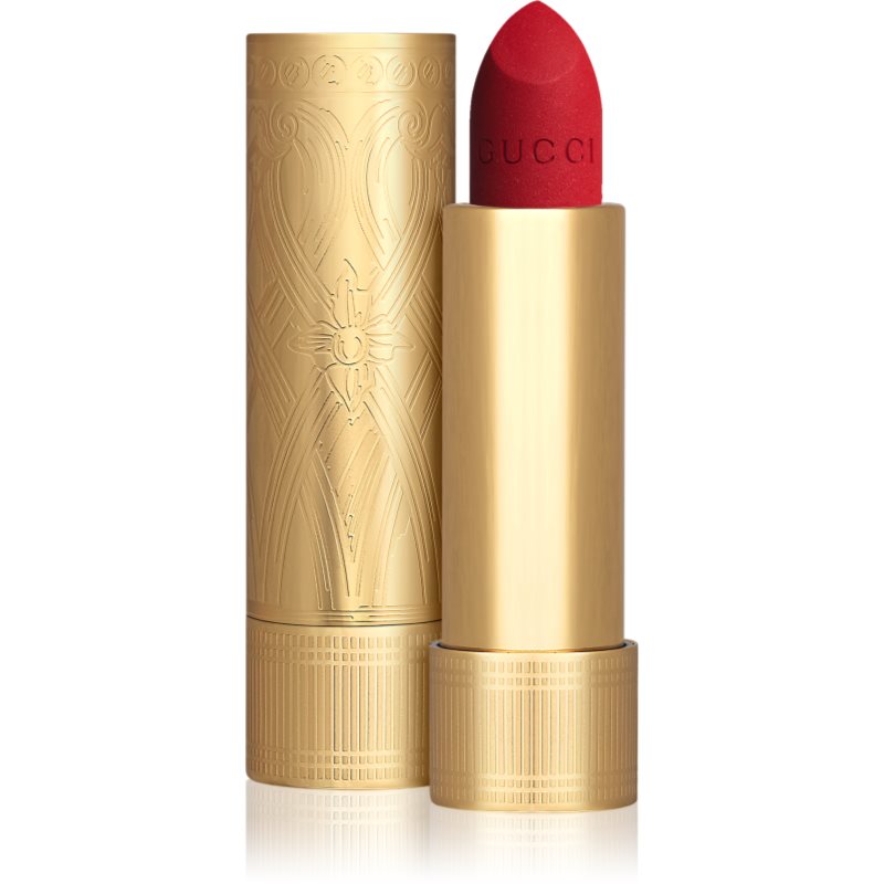 Gucci Gucci Beauty Rouge à Lèvres Matte Lipstick ruj mat culoare 25* Goldie Red 3.5 g