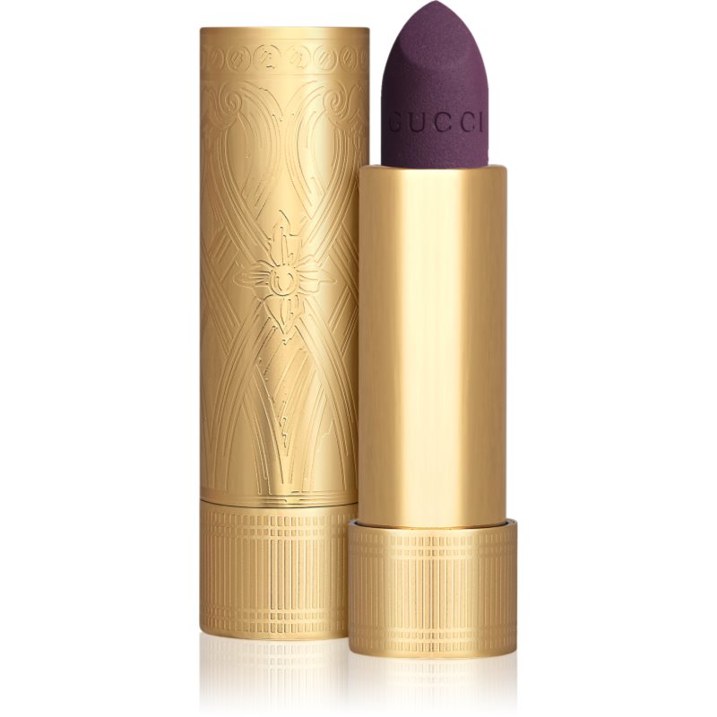 Gucci Gucci Beauty Rouge à Lèvres Matte Lipstick ruj mat culoare 702 Anne Lilac 3.5 g