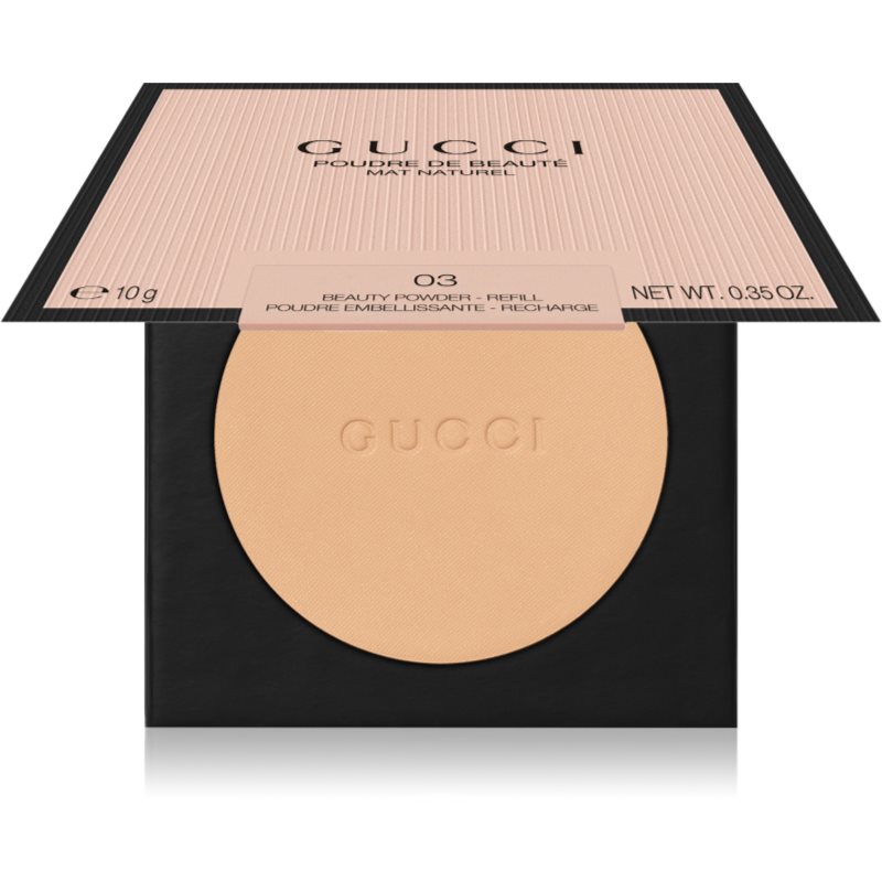 Gucci Gucci Beauty Poudre De Beauté Matte Powder pudra matuire rezervă culoare 03 10 g