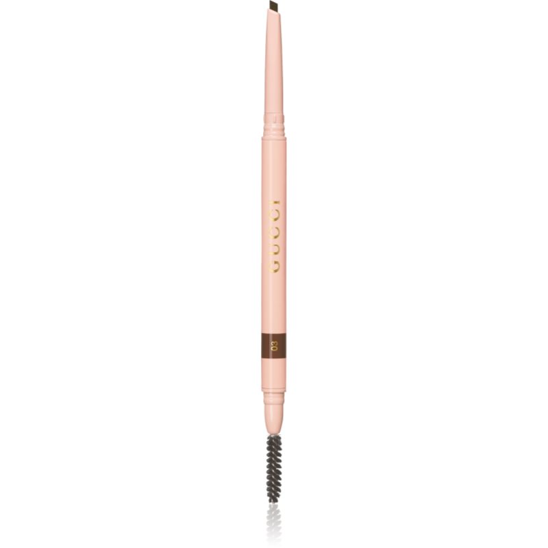 Gucci Gucci Beauty Stylo À Sourcils creion pentru sprâncene rezistent la apă culoare 03 Châtain 0.09 g