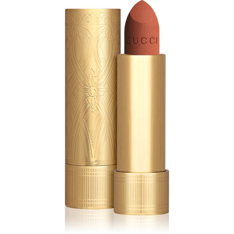 Gucci Gucci Beauty Rouge à Lèvres Matte Lipstick ruj mat culoare 308 Lucy Dark Orange 3.5 g