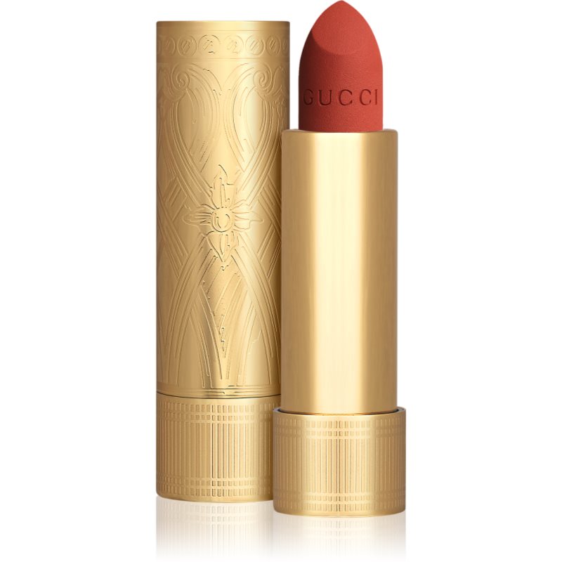 Gucci Gucci Beauty Rouge à Lèvres Matte Lipstick ruj mat culoare 312 Frances Fire 3.5 g