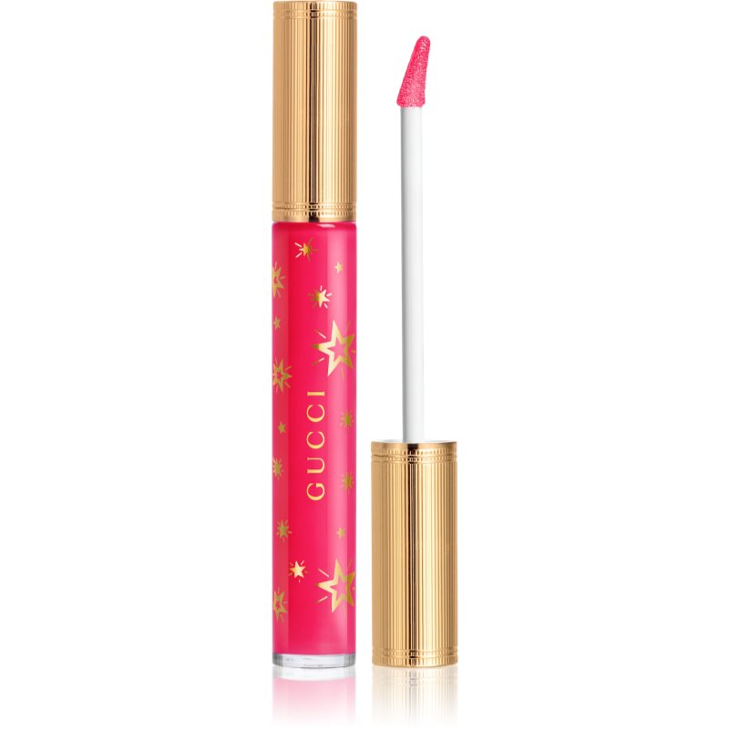 Gucci Gucci Beauty Gloss à Lèvres luciu de buze pentru un volum suplimentar culoare 414 Virginia Fuchsia 6.5 ml