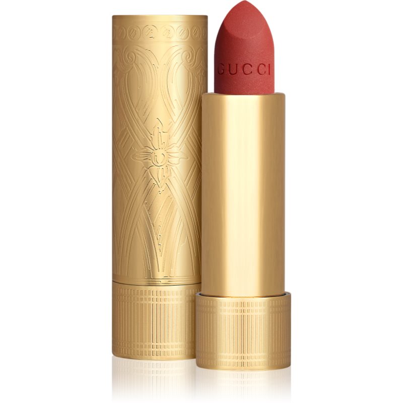 Gucci Gucci Beauty Rouge à Lèvres Matte Lipstick ruj mat culoare 217 Valeria Rose 3.5 g