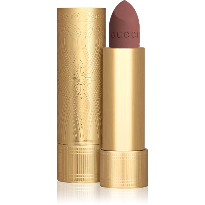 Gucci Gucci Beauty Rouge à Lèvres Matte Lipstick ruj mat culoare 224 Eva Grape 3.5 g