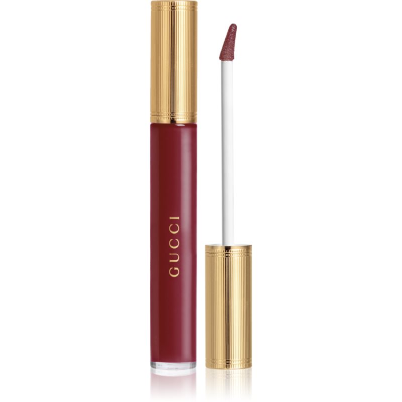 Gucci Gucci Beauty Rouge à Lèvres Matte Lipstick ruj lichid mat culoare 509 Rosso Ancora 6.5 ml
