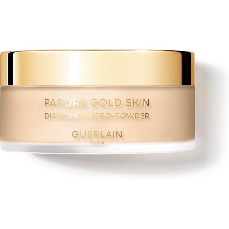 GUERLAIN Parure Gold Skin Diamond Micro-Powder pudra pentru stralucire culoare 03 Medium / Moyen 35 g