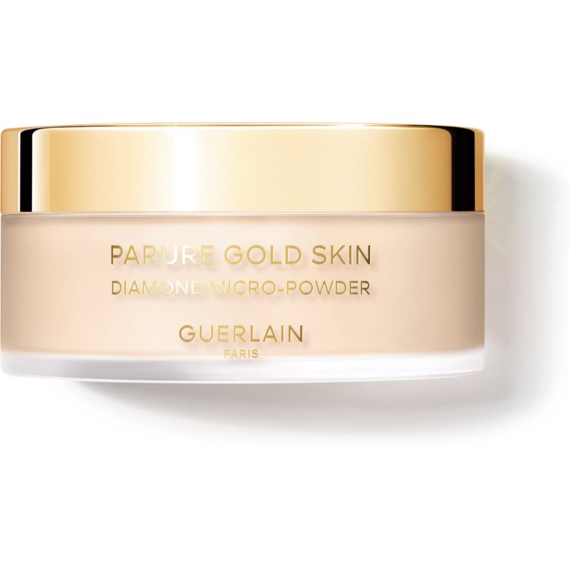 GUERLAIN Parure Gold Skin Diamond Micro-Powder pudra pentru stralucire culoare 02 Light / Clair 35 g