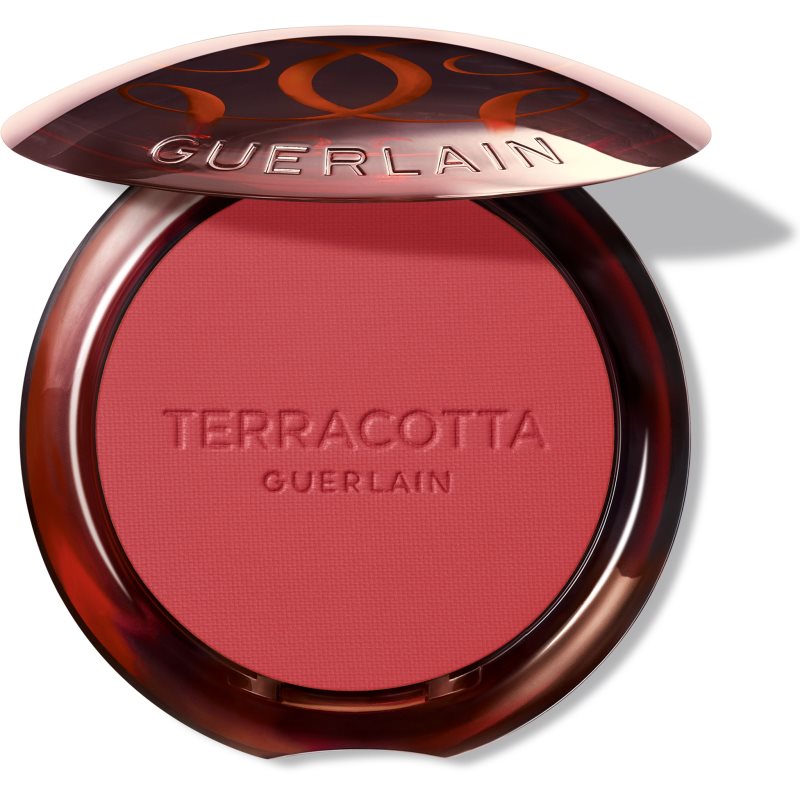 GUERLAIN Terracotta Blush blush cu efect iluminator culoare 06 Deep Red 5 g