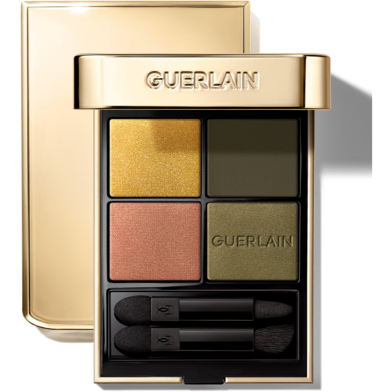 GUERLAIN Majestic Feathers Ombres G paleta farduri de ochi editie limitata culoare 870 Emerald Feather 4x1.5 g