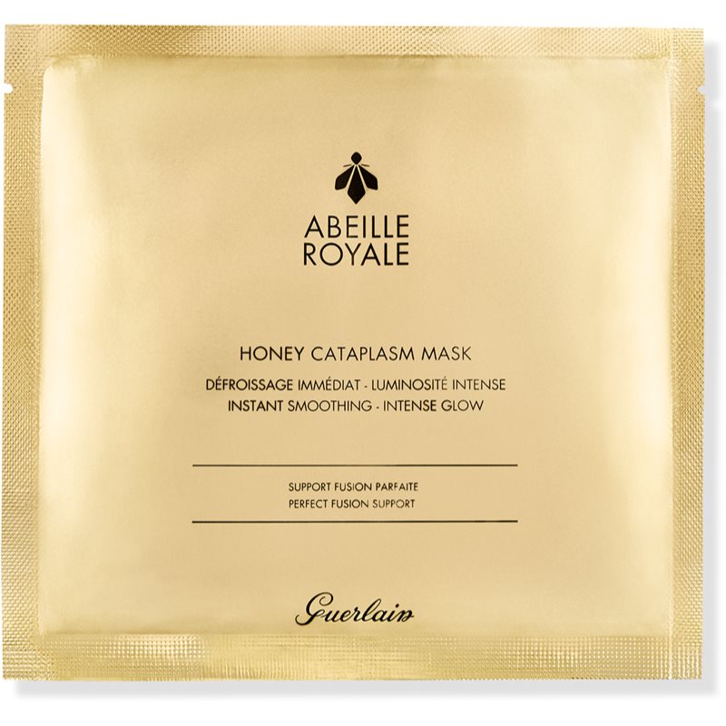 GUERLAIN Abeille Royale Honey Cataplasm Mask Zellschichtmaske mit feuchtigkeitsspendender und glättender Wirkung 4 St.