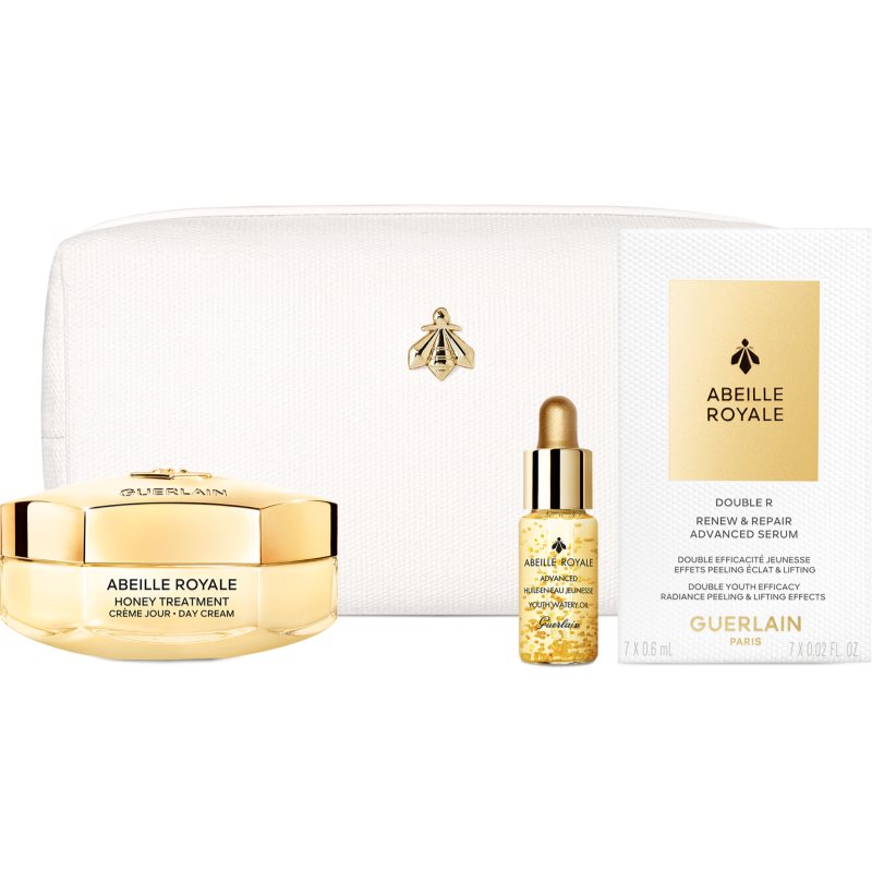 GUERLAIN Abeille Royale Honey Treatment Day Cream Age-Defying Programme set pentru îngrijirea pielii