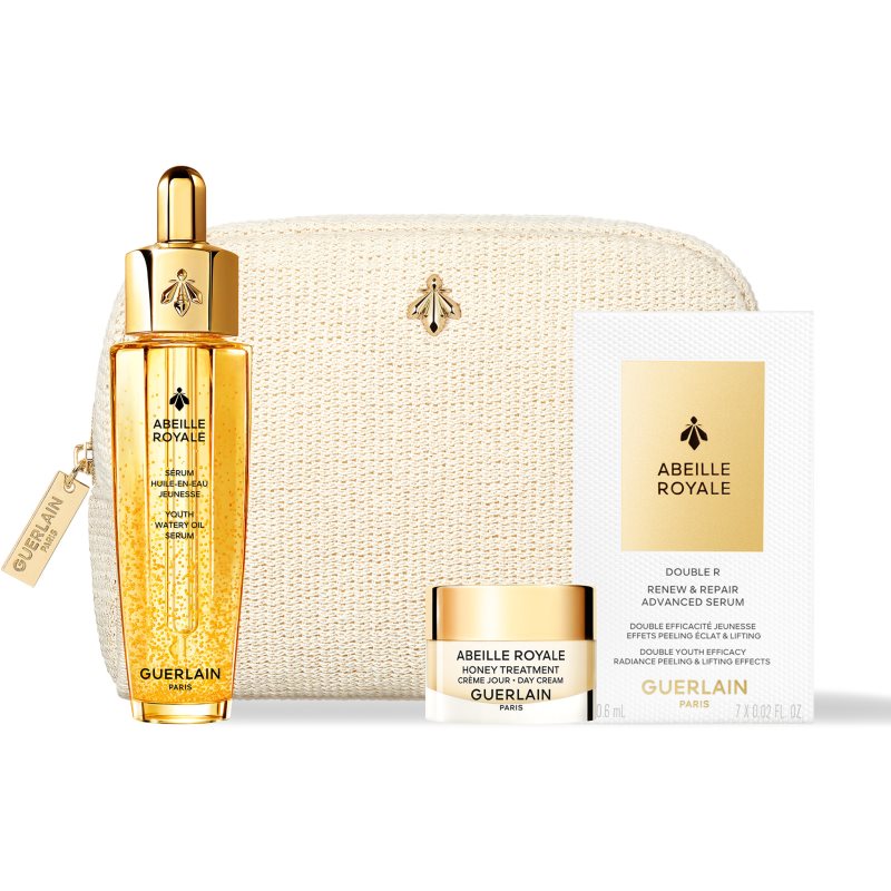 GUERLAIN Abeille Royale Age-Defying Ritual Youth Watery Oil Serum set pentru îngrijirea tenului