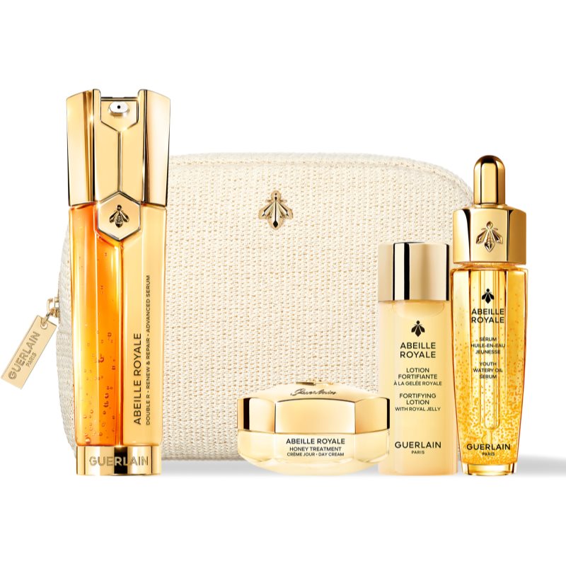 GUERLAIN Abeille Royale Age-Defying Programme Double R Renew & Repair Advanced Serum set pentru îngrijirea tenului