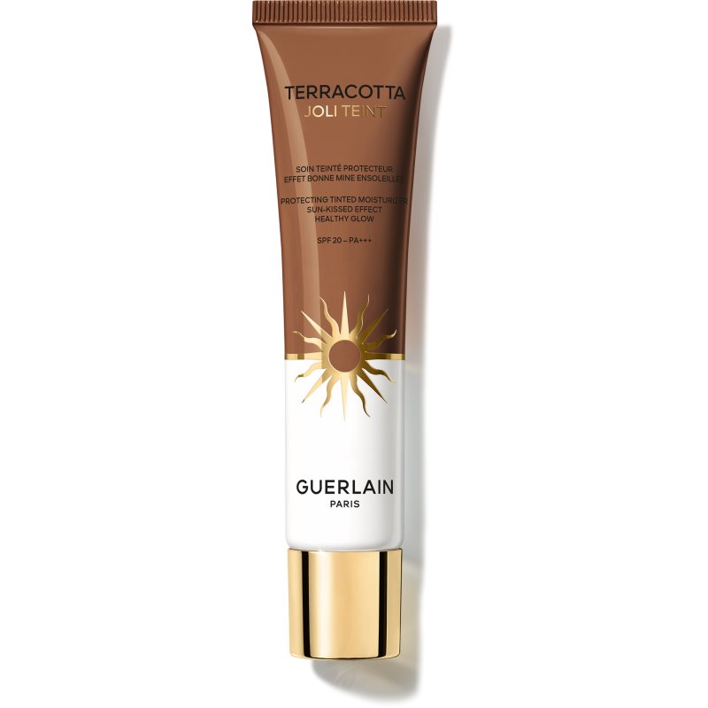 GUERLAIN Terracotta Joli Teint Protecting Tinted Moisturizer aufhellendes Make up für einen natürlichen Look SPF 20 Farbton 50 Bronze 30 ml
