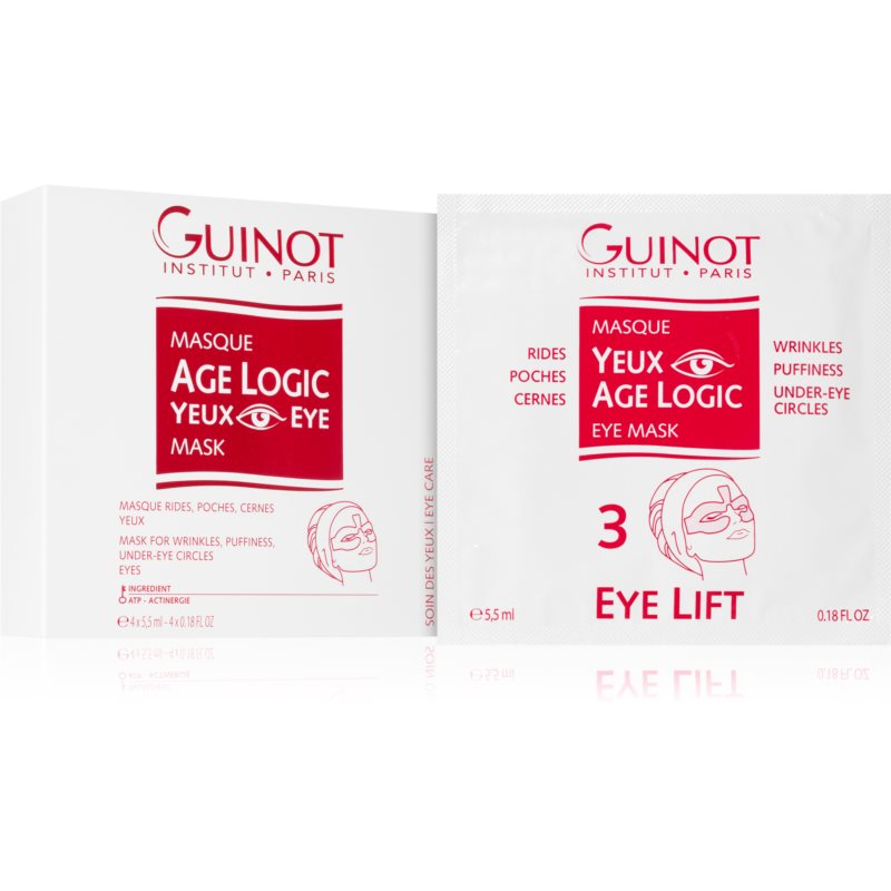 Guinot Age Logic eye mask with anti-ageing effect 4 pc